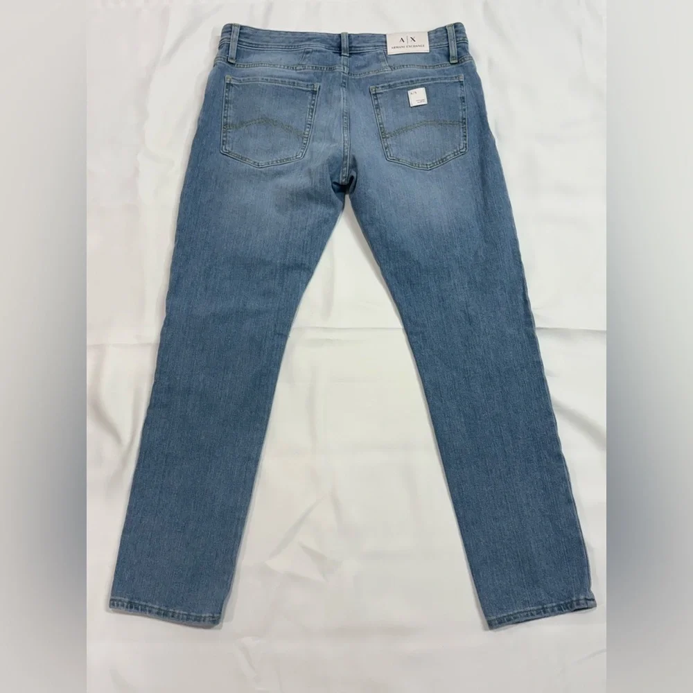 Armani Exchange Light Blue Skinny Jeans.                In excellent condition.